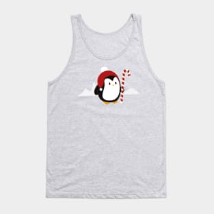 Christmas Penguin in the south pole Tank Top